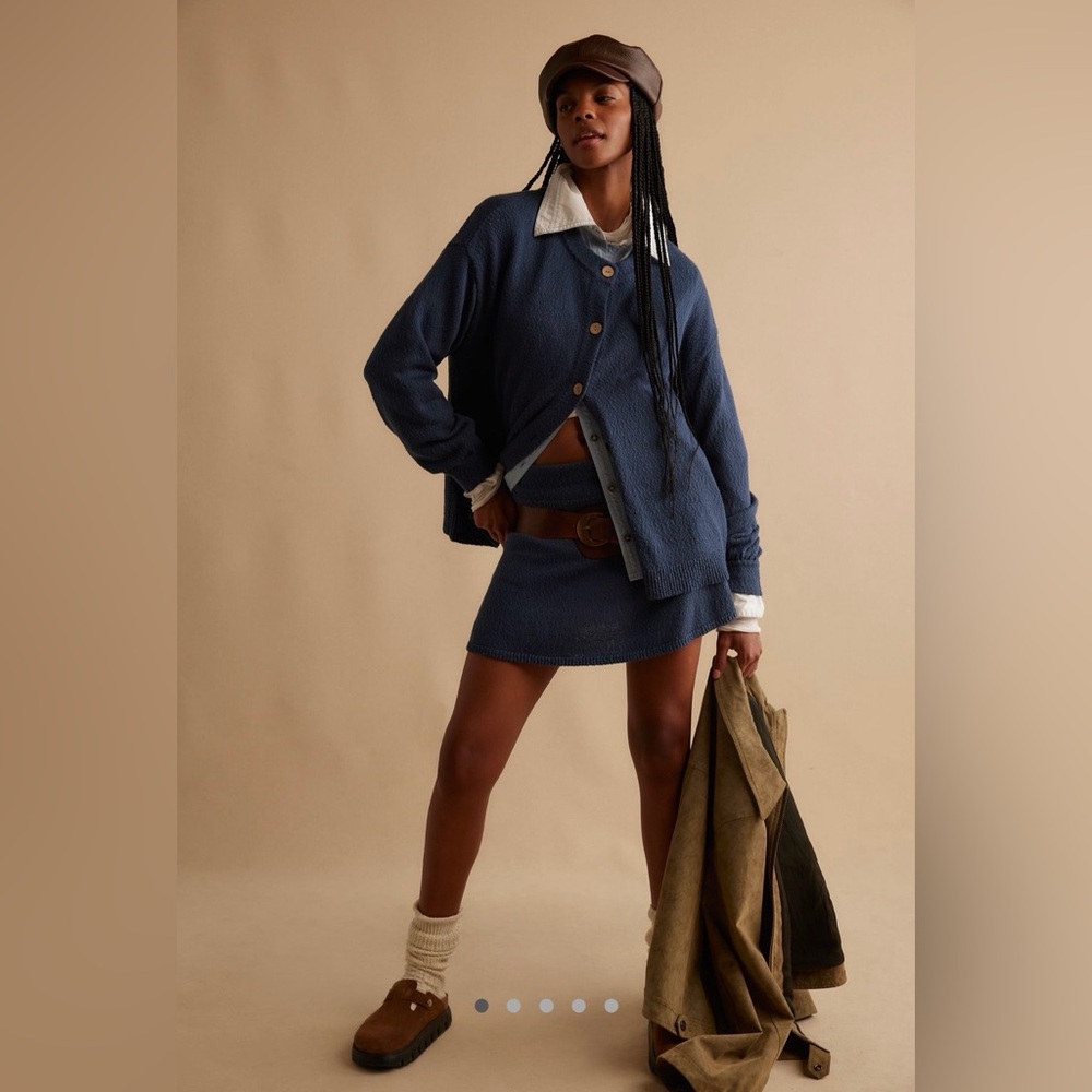Free People Ameena Sweater Skort Set